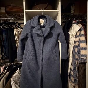 Stoosh Cozy Blue Teddy Jacket